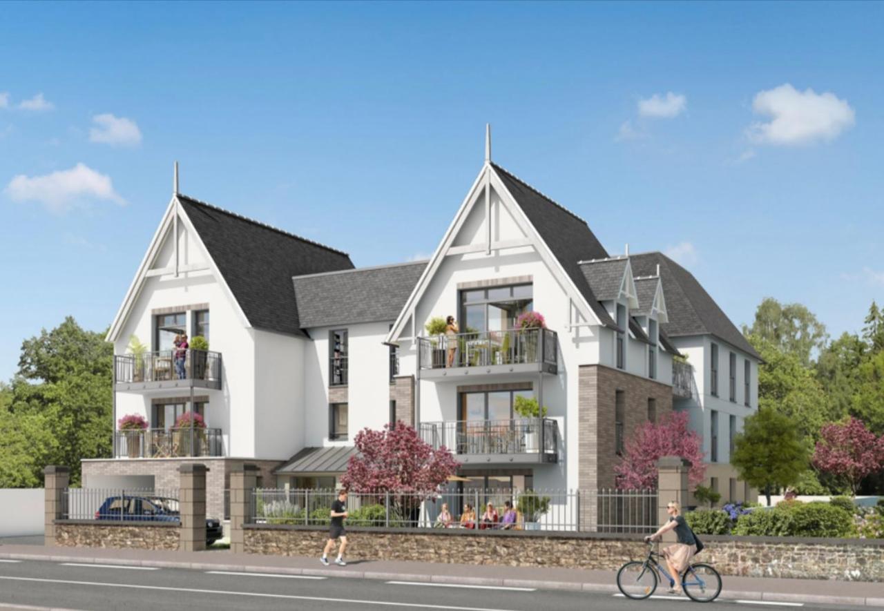 Bella Cruz, 66m2, prestations premium, Terrasse, parking box, 5 min plage Prieuré, Commerces Dinard Extérieur photo