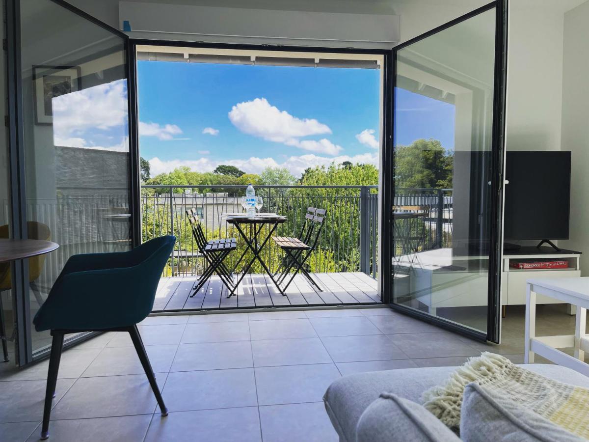 Bella Cruz, 66m2, prestations premium, Terrasse, parking box, 5 min plage Prieuré, Commerces Dinard Extérieur photo