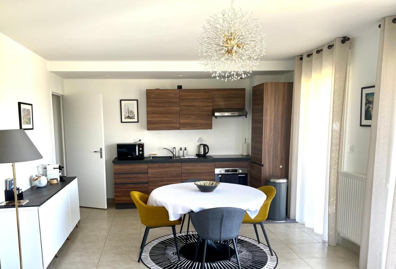 Bella Cruz, 66m2, prestations premium, Terrasse, parking box, 5 min plage Prieuré, Commerces Dinard Extérieur photo